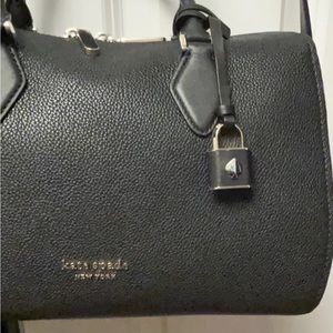 Kate spade zip code satchel.  Black